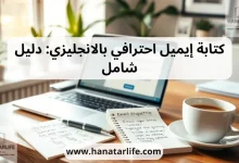 كتابة إيميل احترافي بالانجليزي: دليل شامل